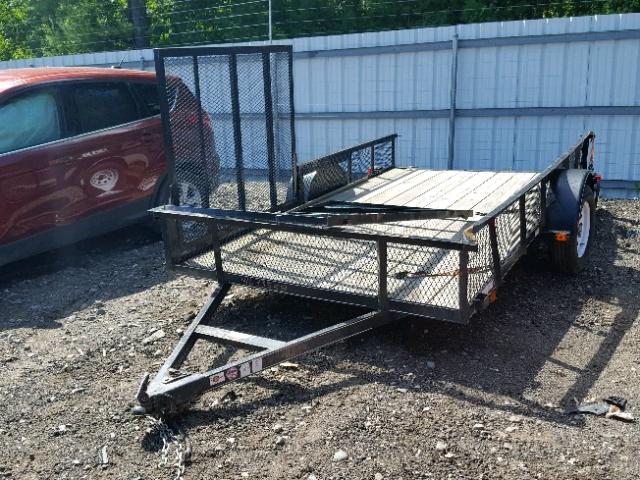 4YMUL1216GV014449 - 2015 UTILITY TRAILER BLACK photo 2