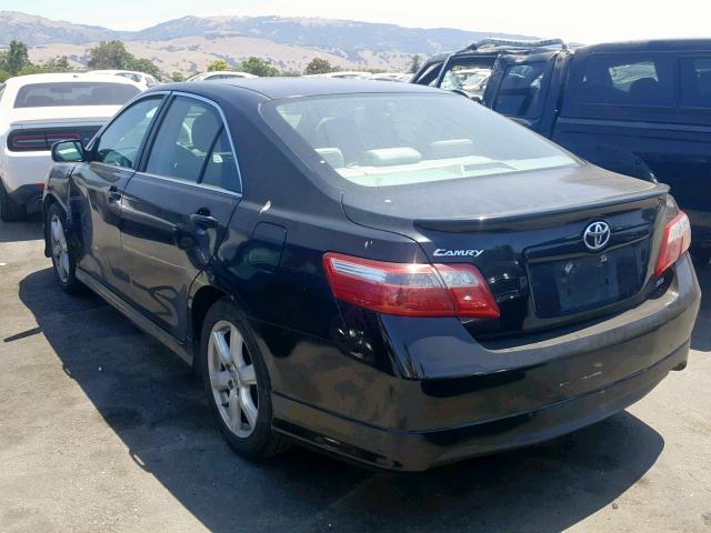 4T1BE46K47U103513 - 2007 TOYOTA CAMRY NEW BLACK photo 3