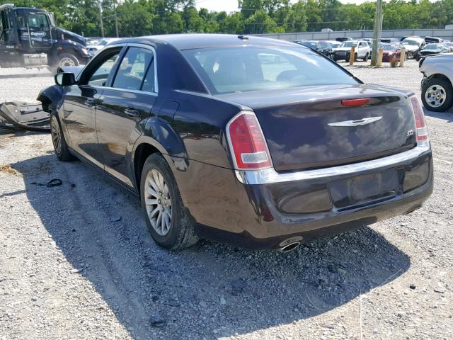 2C3CCAAG2DH626354 - 2013 CHRYSLER 300 PURPLE photo 3