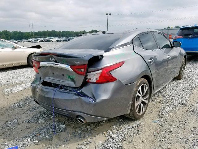 1N4AA6AP2GC427467 - 2016 NISSAN MAXIMA 3.5 GRAY photo 4