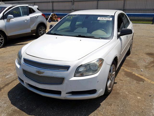 1G1ZB5E05CF328032 - 2012 CHEVROLET MALIBU LS WHITE photo 2