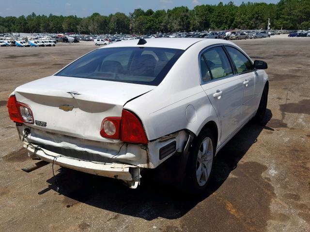 1G1ZB5E05CF328032 - 2012 CHEVROLET MALIBU LS WHITE photo 4