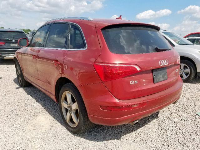 WA1KK78R79A053178 - 2009 AUDI Q5 3.2 RED photo 3