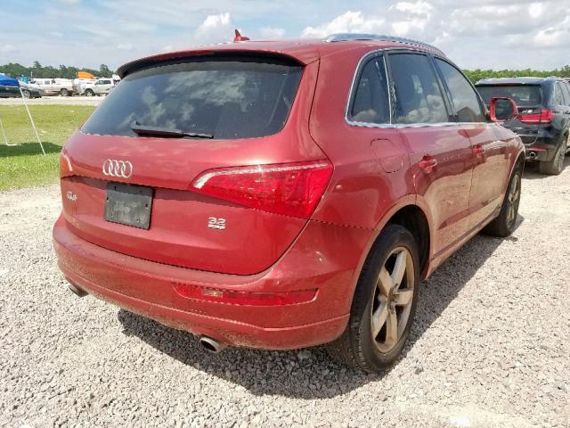 WA1KK78R79A053178 - 2009 AUDI Q5 3.2 RED photo 4