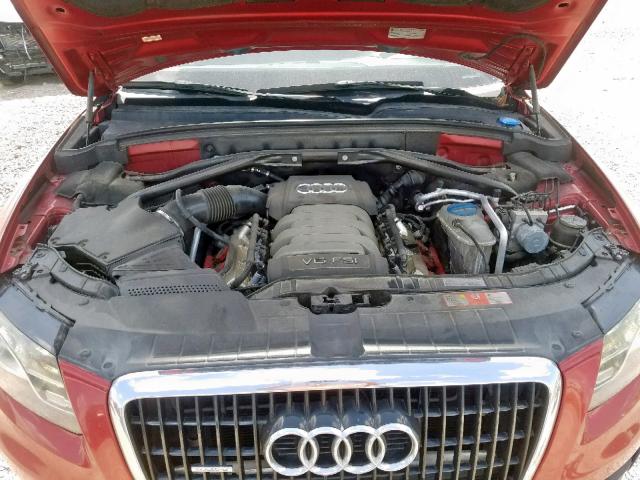 WA1KK78R79A053178 - 2009 AUDI Q5 3.2 RED photo 7