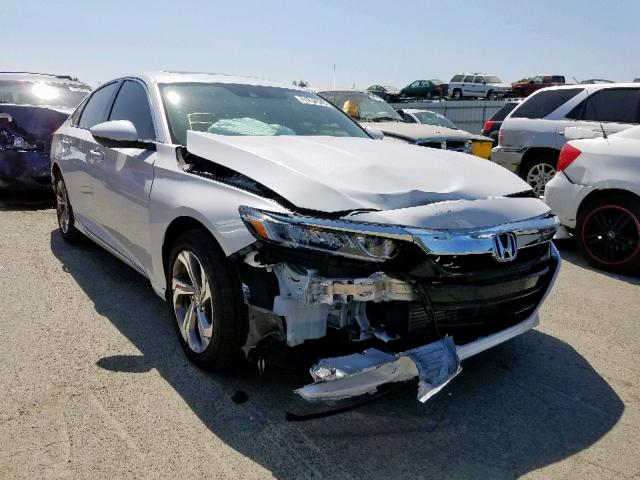 1HGCV2F50KA002052 - 2019 HONDA ACCORD EXL WHITE photo 1