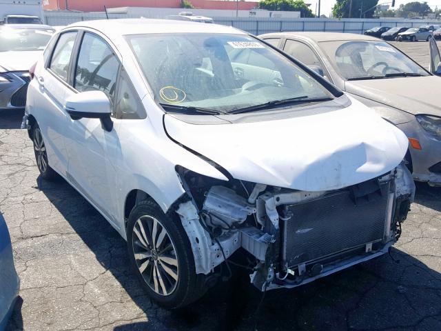 3HGGK5H89FM709775 - 2015 HONDA FIT EX WHITE photo 1