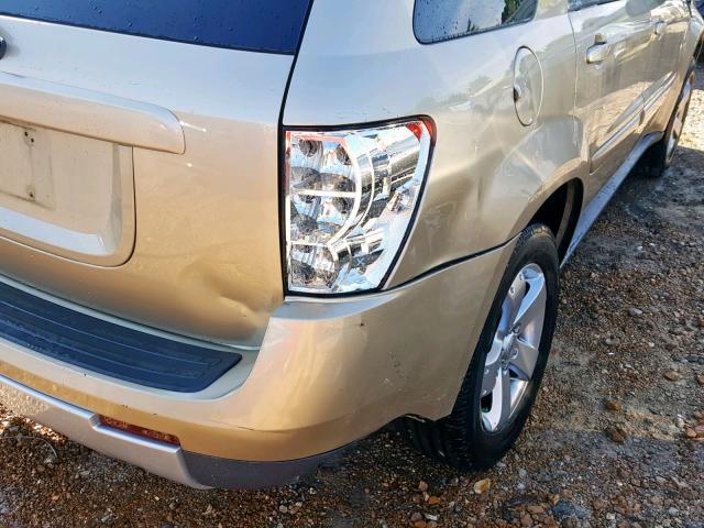 2CKDL63F666173025 - 2006 PONTIAC TORRENT GOLD photo 9