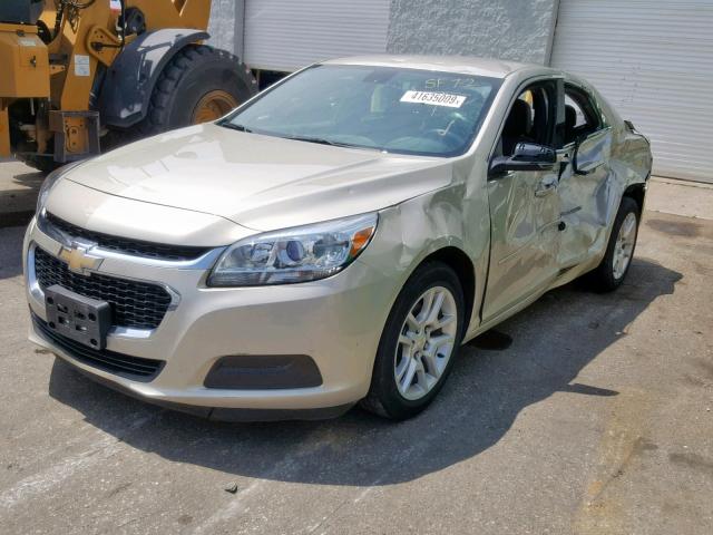 1G11C5SL3FF247592 - 2015 CHEVROLET MALIBU 1LT 银色 照片 2
