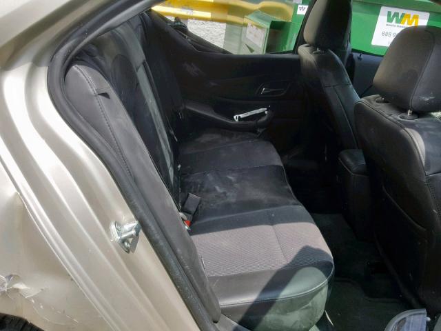 1G11C5SL3FF247592 - 2015 CHEVROLET MALIBU 1LT 银色 照片 6