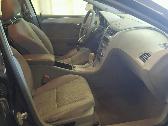 1G1ZC5E08CF333173 - 2012 CHEVROLET MALIBU 1LT BLACK photo 5