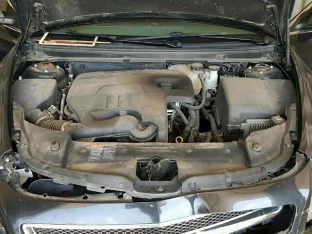 1G1ZC5E08CF333173 - 2012 CHEVROLET MALIBU 1LT BLACK photo 7