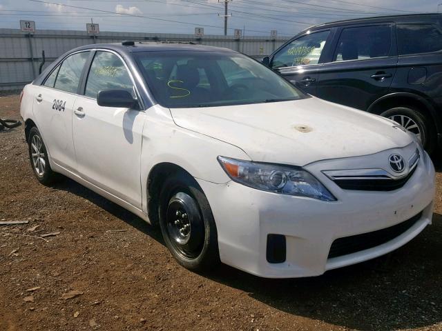 4T1BB3EK3BU131199 - 2011 TOYOTA CAMRY HYBR WHITE photo 1