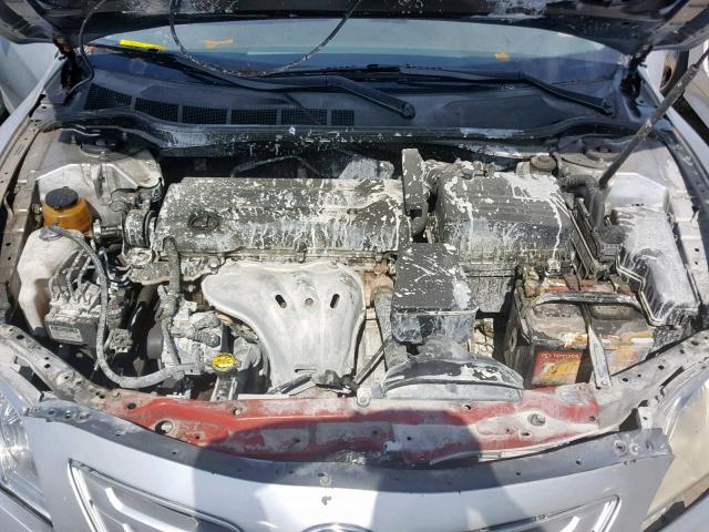 4T1BE46K67U126095 - 2007 TOYOTA CAMRY NEW SILVER photo 7