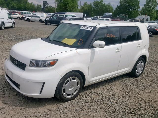 JTLKE50E881040789 - 2008 TOYOTA SCION XB 白色 照片 2