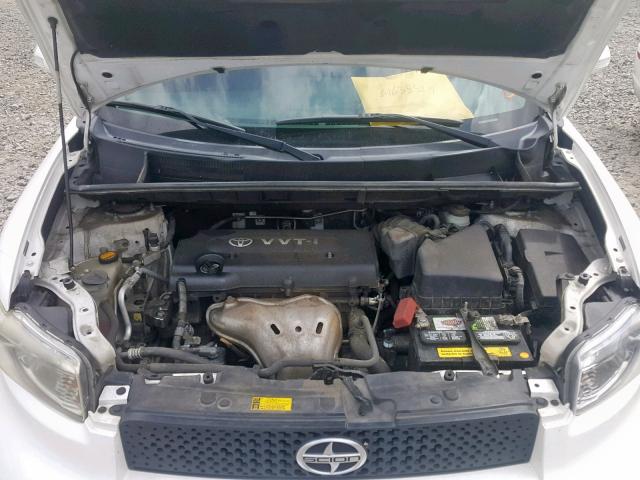 JTLKE50E881040789 - 2008 TOYOTA SCION XB 白色 照片 7
