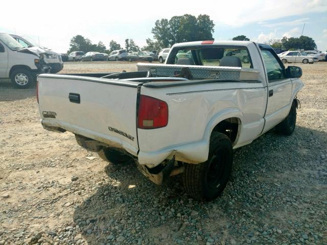 1GCCS14HX38290296 - 2003 CHEVROLET S TRUCK S1 WHITE photo 4