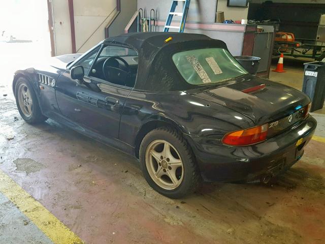 4USCH7320TLB76297 - 1996 BMW Z3 1.9 BLACK photo 3