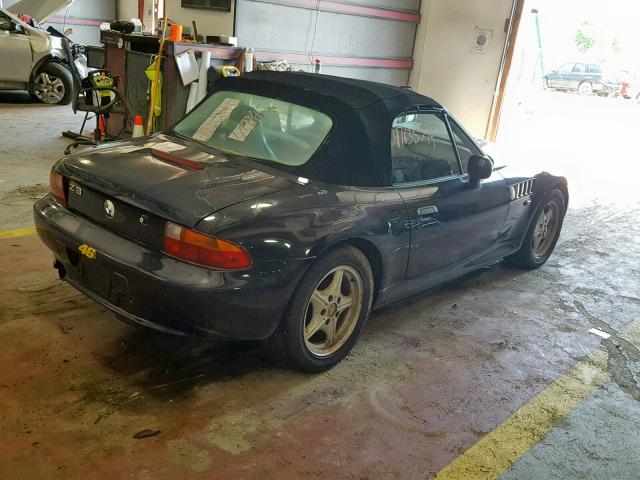 4USCH7320TLB76297 - 1996 BMW Z3 1.9 BLACK photo 4