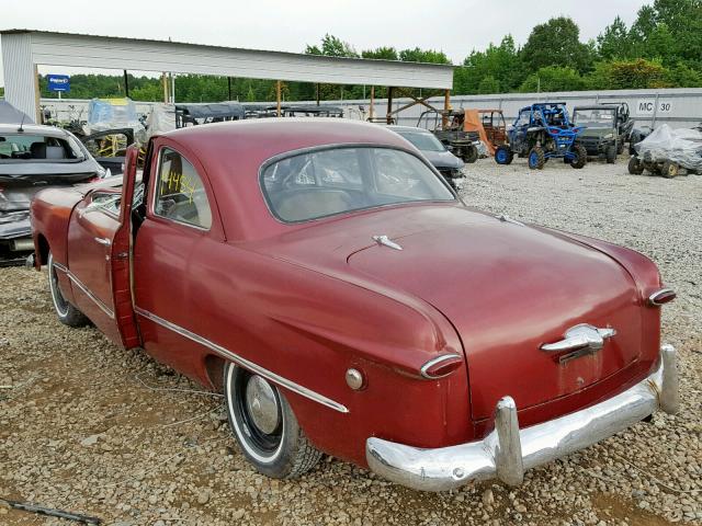 98BA539265 - 1949 FORD SEDAN MAROON photo 3