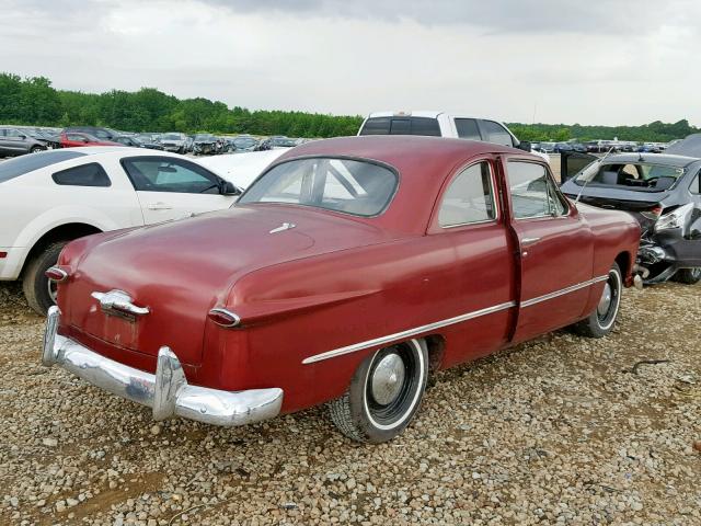 98BA539265 - 1949 FORD SEDAN MAROON photo 4