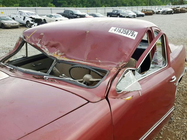 98BA539265 - 1949 FORD SEDAN MAROON photo 9