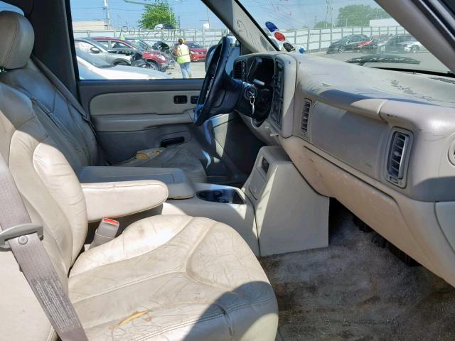 1GKFK16TX1J132761 - 2001 GMC YUKON XL K BEIGE photo 5