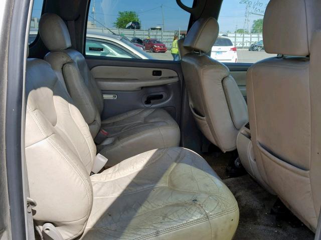 1GKFK16TX1J132761 - 2001 GMC YUKON XL K BEIGE photo 6