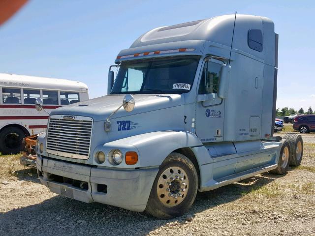 1FUJBBCG02LG27720 - 2002 FREIGHTLINER CONVENTION BLUE photo 2