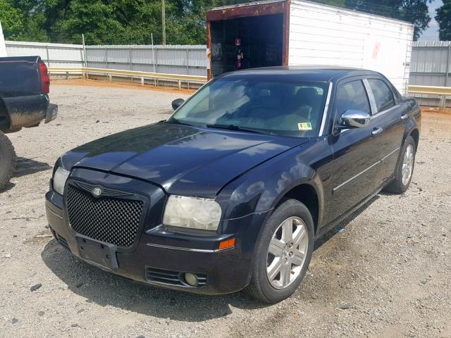 2C3KK53G66H336284 - 2006 CHRYSLER 300 TOURIN BLACK photo 2