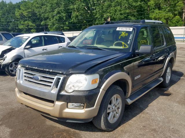 1FMEU74806UB14998 - 2006 FORD EXPLORER E BLACK photo 2