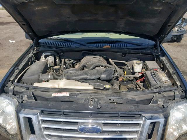 1FMEU74806UB14998 - 2006 FORD EXPLORER E BLACK photo 7