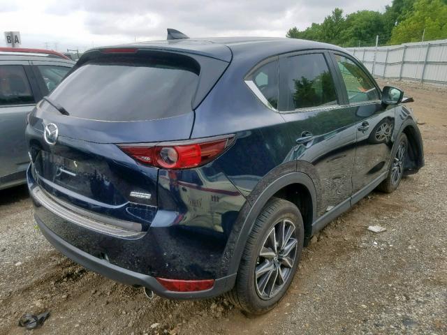 JM3KFBCM2J0456365 - 2018 MAZDA CX-5 TOURI BLUE photo 4