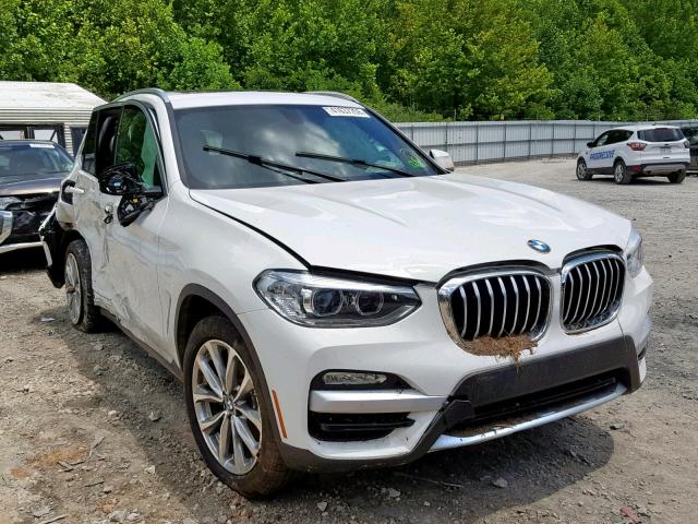 5UXTR9C52JLD71029 - 2018 BMW X3 XDRIVE3 WHITE photo 1