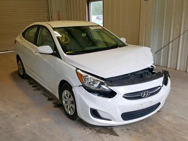 KMHCT4AE0HU297440 - 2017 HYUNDAI ACCENT SE WHITE photo 1