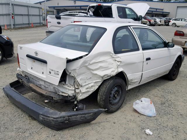 JT2AC52L6V0230268 - 1997 TOYOTA TERCEL CE WHITE photo 4