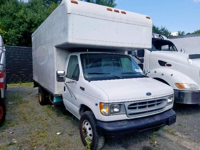 1FDWE35L9YHA11197 - 2000 FORD E350 WHITE photo 1