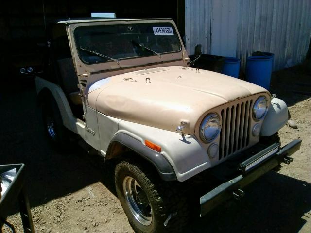 1JCHM85E3BT024920 - 1981 JEEP JEEP CJ5 TAN photo 1