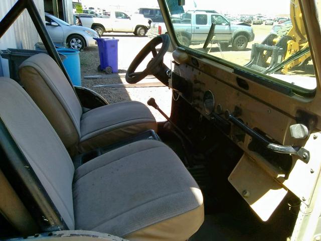 1JCHM85E3BT024920 - 1981 JEEP JEEP CJ5 TAN photo 5