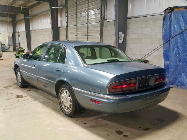 1G4CW54K014161314 - 2001 BUICK PARK AVENU BLUE photo 3