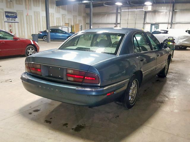 1G4CW54K014161314 - 2001 BUICK PARK AVENU BLUE photo 4