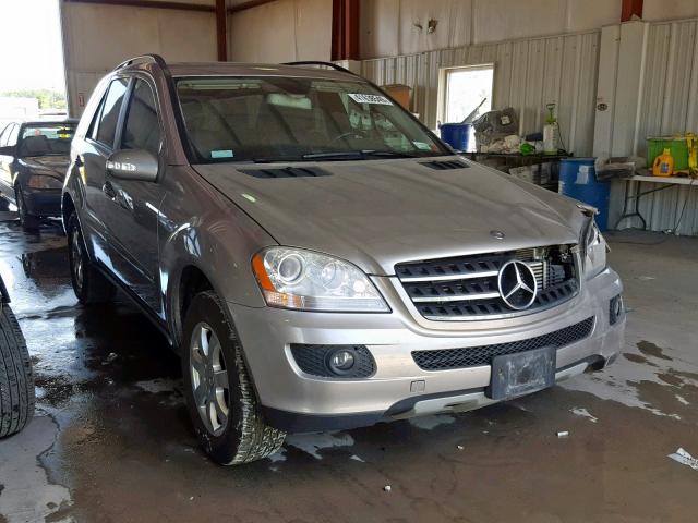 4JGBB22EX7A199808 - 2007 MERCEDES-BENZ ML 320 CDI SILVER photo 1