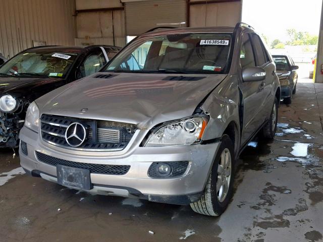4JGBB22EX7A199808 - 2007 MERCEDES-BENZ ML 320 CDI SILVER photo 2