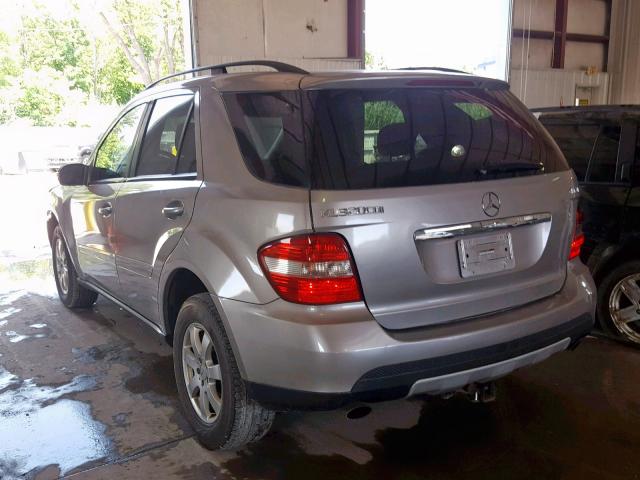4JGBB22EX7A199808 - 2007 MERCEDES-BENZ ML 320 CDI SILVER photo 3