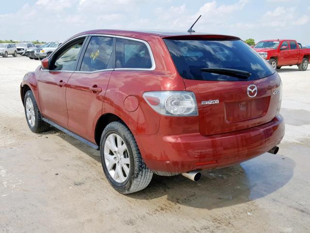 JM3ER293280190620 - 2008 MAZDA CX-7 BURGUNDY photo 3