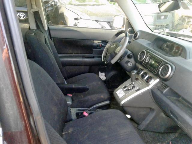 JTLKE50E581010522 - 2008 TOYOTA SCION XB იასამნისფერი ფოტო 5