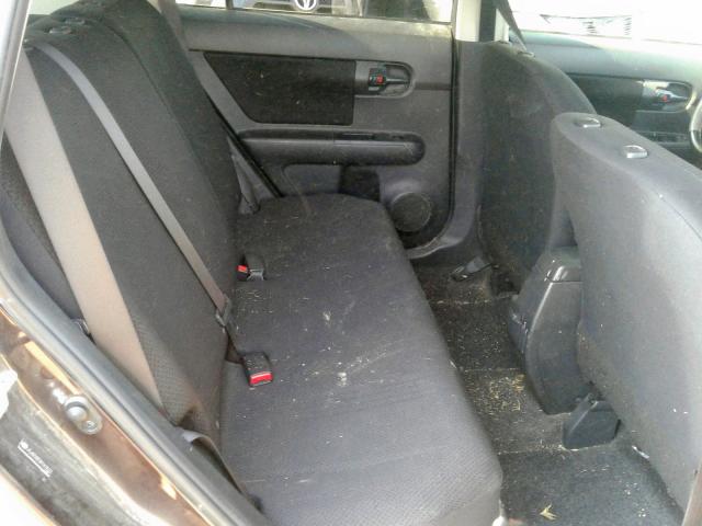 JTLKE50E581010522 - 2008 TOYOTA SCION XB იასამნისფერი ფოტო 6