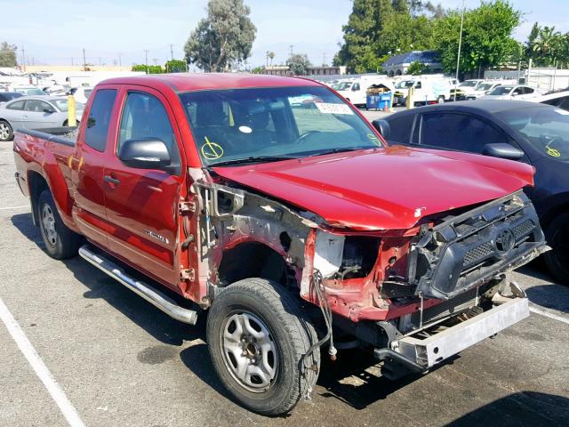 5TFTX4CN8FX058171 - 2015 TOYOTA TACOMA ACC წითელი ფოტო 1