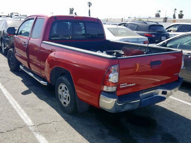 5TFTX4CN8FX058171 - 2015 TOYOTA TACOMA ACC წითელი ფოტო 3