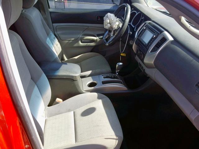 5TFTX4CN8FX058171 - 2015 TOYOTA TACOMA ACC წითელი ფოტო 5